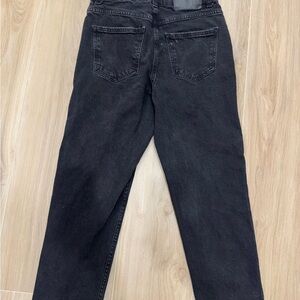 Zara Black Straight Jeans Timeless Design
